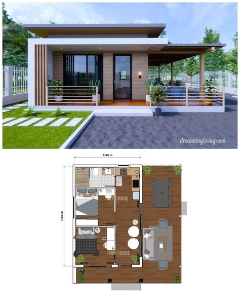 Small Modern Minimalist House, 2 Bhk House Design, Modern Minimalist House Plan, Shop And House Combo Plans, 40x60 Pole Barn House Plans, Cubicle Inspiration, Minimalist House Plan, Barnodium Homes, Lewis Aesthetic