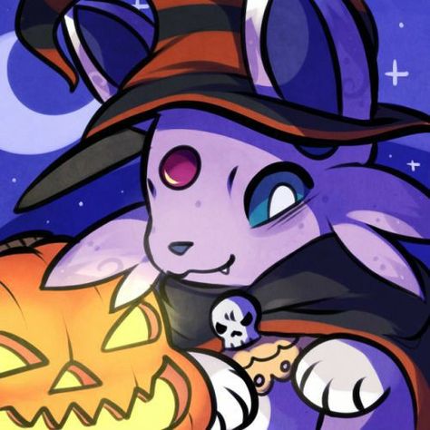 Halloween Pokemon Pfp, Halloween Eeveelutions, Halloween Pokemon Art, Espeon Pfp, Espeon Icon, Cute Pokemon Pfp, Lucario And Riolu, Eevee Family, Weird Pokemon