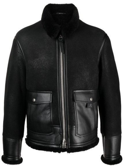 o1sm1stk0124 Mustang Jacket in Black Tom Ford Leather Jacket, Tom Ford Menswear, Mustang Jacket, Leather Jackets For Men, Tom Ford Leather, Designer Leather Jackets, Tom Ford Men, Jackets For Men, Men's Outerwear