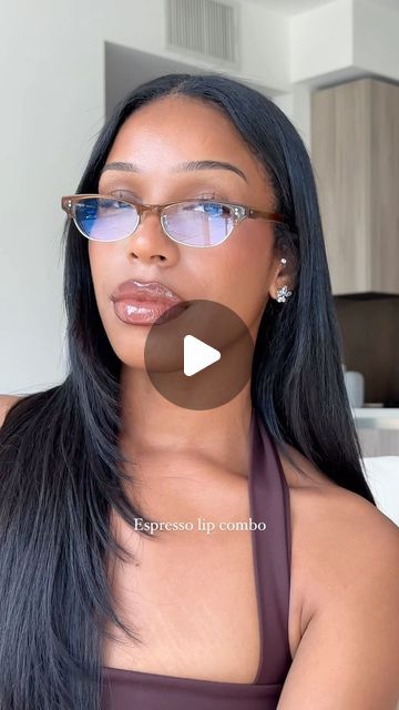 Schae B on Instagram: "Espresso lip combo ☕️🤎 save for later if you need a good chocolatey combo 🤞🏾

Used
@saiebeauty lip liner in Tease 
@makeupforever rouge artist forever longwear lipstick in 600 Anywhere Caffeine
@glossier lip gloss in Brown

What color should we do next??

#lipcombo #lipcombos #cinnamongirl #lattemakeup #espresso #brownlipstick #fallmakeup #fallmakeuplook" Glossier Lip, Longwear Lipstick, Glossier Lip Gloss, Brown Lipstick, Fall Makeup Looks, Lip Combo, Long Wear Lipstick, Nude Lip, Fall Makeup