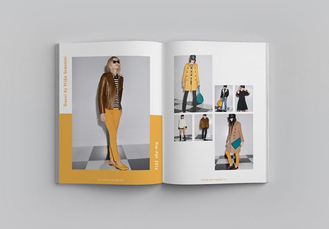 Editorial Brochure Design, Tie Projects, Catalog Design Layout, Plan Garage, Fashion Editorial Layout, Lookbook Layout, Mises En Page Design Graphique, Catalogue Layout, Magazine Layout Inspiration