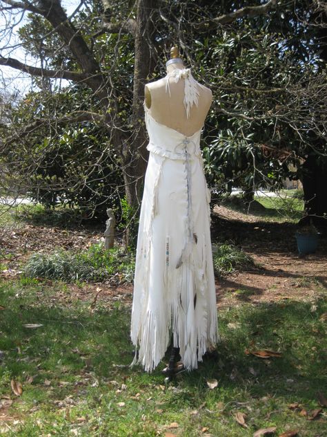 Native American Wedding Dresses for Sale - Wedding Dresses for the Mature Bride Check more at http://svesty.com/native-american-wedding-dresses-for-sale/ Native American Wedding Dresses, White Leather Wedding Dress, Native American Wedding Dress, Leather Wedding Dress, American Wedding Dress, Native American Wedding, Native American Dress, Wedding Dresses Indian, Native Dress