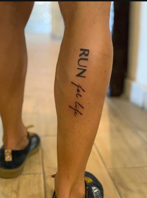 Track Tattoo Runners, Run Free Tattoo, Marathon Tattoo Ideas For Women, Runners Tattoo Ideas, Track Tattoo Ideas, Running Tattoos For Women, Marathon Tattoo Ideas, Half Marathon Tattoo, Someday Tattoo