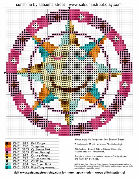 Satsuma Street: Happy Birthday Satsuma Street! (and a free pattern!) Satsuma Street, Pink Stitch, Cross Stitch Freebies, Nature Cross Stitch, Cross Stitch Patterns Free, Free Cross Stitch, A Cross, Modern Cross Stitch, Cross Stitch Charts