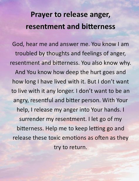 Prayers For Bitterness, Prayers To Let Go Of Resentment, Prayers For Negative People, Prayers To Release Anger, Prayers To Let Go Of Someone, Prayer For Those Who Hurt You, Letting Go Prayer, Prayers For Anger And Frustration, Prayer To Let Go Of Someone