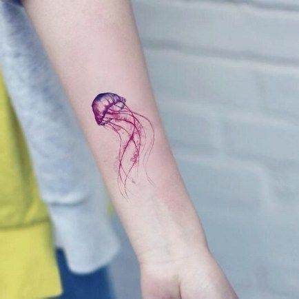 Discover the art of transformation with jellyfish tattoos in our article. Explore it and find 50+ stylish designs with meanings explained. Dragons Tattoo, Pink Tattoo, Jellyfish Tattoo, Handpoke Tattoo, Meaningful Tattoos For Women, Temporary Tattoo Designs, Arm Tattoos For Women, Jelly Fish, Hot Tattoos