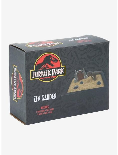 Jurassic Park T-Rex Sand Garden - BoxLunch Exclusive, Jurassic Park Gifts, Jurassic Park Crafts, Dino Bathroom, Jurassic Park Gate, Jurassic Park Collection, Dinosaur Exhibit, Dino Decor, Jurassic Park Merchandise, Jurassic Park T Rex