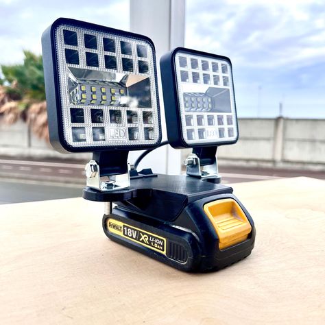 Excited to share the latest addition to my #etsy shop: DeWalt Work Light For DeWalt Battery https://etsy.me/43nLXso #black #x20 #makitaadapter #powertolls #18v #3dprinted #adapter #converter #parkside Dewalt Battery, Outdoor Tools, Work Light, Work Lights, Light Led, Cyprus, Display Homes, The Unit, Camping