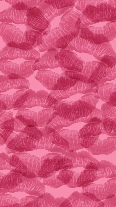 Coquette Y2k Wallpaper, Wallpaper Set Up, Valentine Lockscreen, Lips Wallpaper Backgrounds, Kiss Phone Wallpaper, Rosado Aesthetic, Pink Phone Backgrounds, Wallpaper Iphone Cute Girly, Pink Kisses Wallpaper