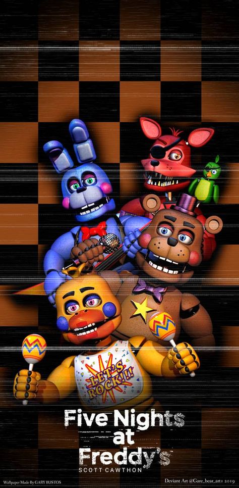 Rockstar Animatronics, Rockstar Chica, Rockstar Bonnie, Rockstar Freddy, Rwby Wallpaper, Fnaf Wallpaper, Power Rangers Movie, Anna Disney, Scott Cawthon