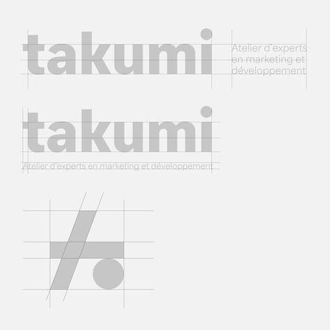 A logo design that has it all: the timeless elegance of France and the subtle balance of Japan. With the 'T' of Takumi and the 'A' of Atelier, this branding design reflects the precision of craftsmanship and delivers a bold, lasting impression. Thoughtfully crafted by Josephine Grenier for Takumi Atelier, a Paris-based luxury consulting agency with strong ties to Japan. Japan Logo, Branding Typography, A Logo Design, Visual Storytelling, Graphic Design Projects, Creative Words, My Design, A Logo, Brand Identity