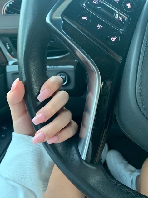 Coffin Nail Ideas Pink, Nude Acrylic Nails Coffin, Nude Pink Acrylic Nails, Baby Pink Nails Acrylic, Coffin Acrylic Nails, Coffin Acrylics, Pink Coffin, Baby Pink Nails, Prom Ideas