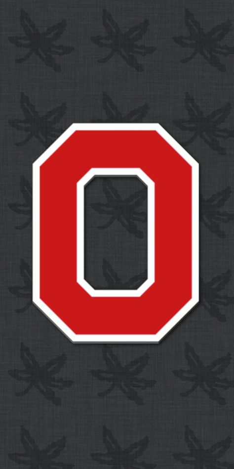 Osu Wallpaper, Ohio State Football Wallpaper, Ohio State Vs Michigan, Ohio State Wallpaper, Osu Buckeyes Football, Snowman Wallpaper, Letter Collage, Ohio Buckeyes, Buckeye Nation