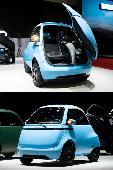 Micro Car, Urban Mobility, Future Transportation, Microcar, Sensors Technology, Mini Car, Winning The Lottery, Red Button, Mechanical Engineering