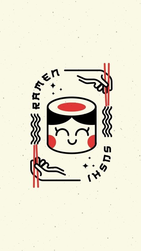 cute and adorable logo branding design for sushi and ramen restaurants  Ready to infuse your project with Japanese aesthetics? 🌸🎨 Let's create something extraordinary! 😍 #LogoJP #LogoJapan Japanese Restaurant Logo, Asian Logo Design, Logo Design Japanese, Sushi Logo, Graphic Designer Studio, Sushi Design, Logo Branding Design, Inspiration Logo Design, Japan Logo