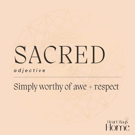 What does sacred mean to you?! This word has many different layers and levels to it and can often be lumped in with religious teachings. To me, sacred is simply worth of awe + respect. So ask yourself, are you surrounding yourself with sacredness? In your home? In your life? Being in a state of awe + respect raises our frequency higher and allows us to live in a space that feels supportive and expansive. Put your phone down for a moment, take a look around and notice what in your space... Bohemian Meaning, Meghan Core, Put Your Phone Down, Movie Ideas, Sacred Spaces, Ask Yourself, Sacred Space, Art Book, Meant To Be