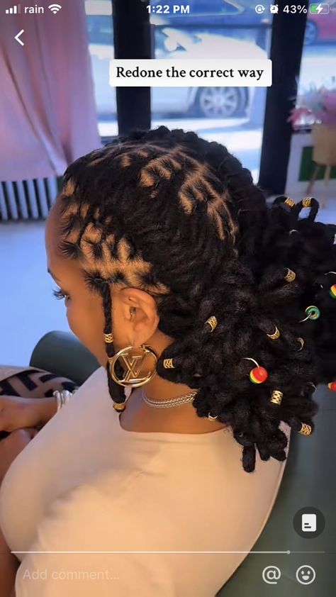 Loc Styles Homecoming, Short Loc Formal Styles, Wedding Loc Updo, Loc Bob Styles For Women, Homecoming Loc Hairstyles, Messy Loc Bun Dreadlocks Updo, Med Length Loc Styles, Loc Hairstyles For Birthday, Loc Styles For Wedding Bridesmaid