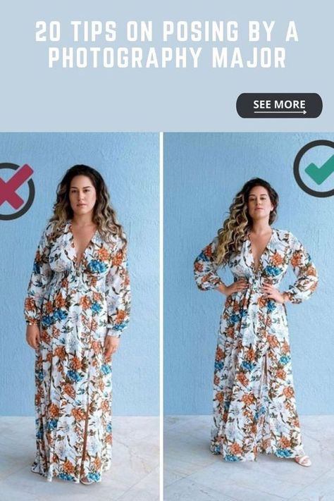 How To Pose For Photoshoot Women, Family Photo Poses Plus Size, How To Pose For Pictures Mid Size, Senior Poses For Plus Size, How To Take Flattering Pictures Plus Size, How To Pose In A Maxi Dress For Pictures, Photo Tips For Plus Size, Plus Size Posing Tips, How To Pose Curvy