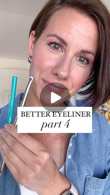 JoEllen Woods | Women Over 40 Beauty Tips on Instagram: "If you’re a woman over 40, eyeliner can age you really quickly! Here’s a tip to help give you a more natural eyeliner look…

Apply your eyeliner as usual and then use an eyeliner brush to lightly smudge it. This will give you a softer and more natural eyeliner look. 

If you have bad eyesight or an unsteady hand, this trick will especially work well for you! It will help hide the imperfections. 

Give it a try and see how it goes! 

Comment BRUSH and I’ll message you my favorite eyeliner brush to use 😊

#eyelinertutorial #eyelineronpoint #eyelineronfleek #eyelinerhacks #eyeliners #eyelinergoals #matureskinmakeup #womenover40 #softmakeuplook" Eyeliner Over 40, Natural Eyeliner Look, Smudged Eyeliner Look, Bad Eyesight, Smudged Eyeliner, Natural Eyeliner, Soft Makeup Looks, Best Eyeliner, Eye Liner Tricks