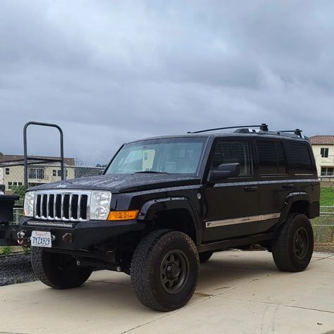 Hello from California | Jeep Commander Forum Jeep Commander Lifted, 2006 Jeep Commander, Comanche Jeep, Affordable Cars, Rough Country Suspension, Military Jeep, Jeep Yj, Black Jeep, Jeep Xj