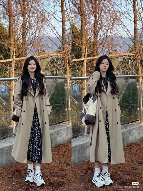 Korea October Outfit, Fall Japan Outfit, Korean Winter Outfits Women, Winter Dressing Style, Japanese Winter Outfits, Korea Spring Fashion, Japan Fall Outfit, Japan Spring Outfit, Japan Spring Fashion