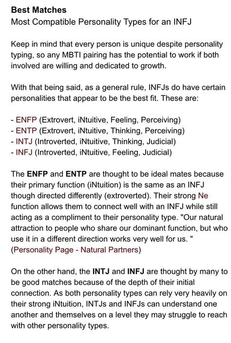 Infj Pairing, Infj Match Relationships, Infj Best Match, Infj Match, Infj Gemini, Relationship Reality, Infj Scorpio, Infj Personality Facts, Myers Briggs Infj