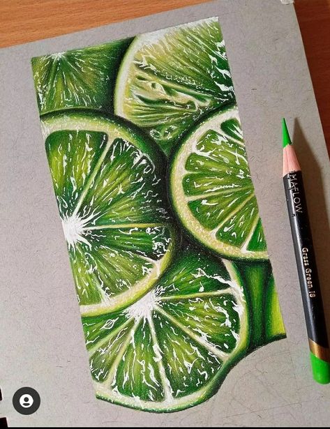 Colored Pencil Artwork Ideas, Fruit Art Drawings, Colored Pencil Art Projects, Color Pencil Sketch, Pencil Work, Color Pencil Illustration, Quick Sketches, Prismacolor Art, Daily Sketch