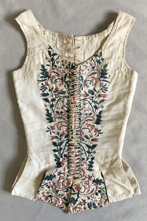 Embroidered Vest, 18th Century Clothing, European Dress, 18th Century Fashion, Period Outfit, Century Clothing, Antique Dress, Antique Clothing, Historical Costume