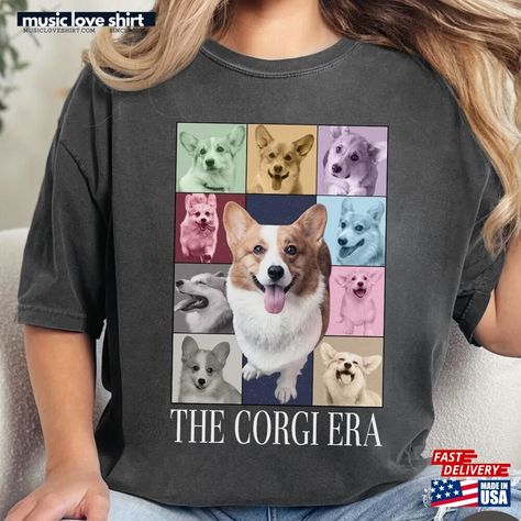 Corgi Eras Tour Shirt Welsh Mom Taylor Swiftie Dog Classic Hoodie Check more at https://musicloveshirt.com/product/corgi-eras-tour-shirt-welsh-mom-taylor-swiftie-dog-classic-hoodie/ Eras Tour Shirt, Dog Hoodie, Love Shirt, Tour Shirt, Trending Tshirts, Music Love, Petunias, Eras Tour, Dog Gifts