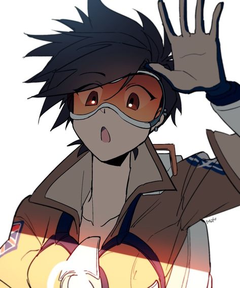 Tracer Fanart Icon, Tracer X Kiriko, Tracer Fanart Casual, Tracer Ow Icon, Tracer Ow, Overwatch Cats, Tracer Art, Lena Oxton, Tracer Fanart