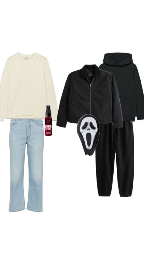 #halloween #couplescostumes #easycostumes #scream #ghostface Scream Ghostface, Scream Halloween, Couples Costume, Easy Costumes, Ghost Face, Ghost Faces, Blind Bags, Couples Costumes, Mens Costumes