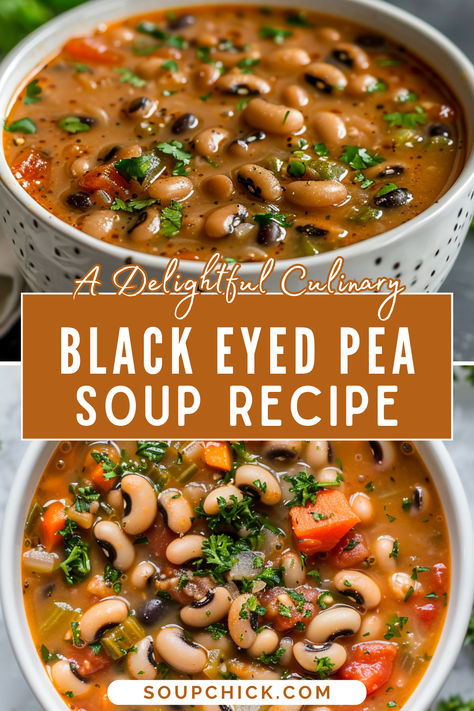 Black Eyed Pea Soup Recipe Blacked Eyed Peas Recipe, Black Eye Pea Soup, Cabbage And Black Eyed Pea Soup, Kale And Black Eyed Pea Soup, New Years Black Eyed Pea Soup, Good Luck Soup Black Eyed Pea, Healthy Black Eyed Pea Soup, Gourmet Thanksgiving, Black Eyed Pea Soup