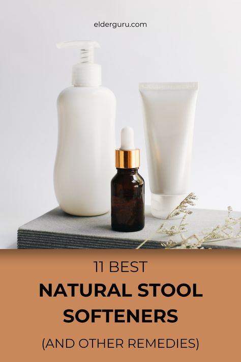 three products on a shelf as examples of natural stool softeners Natural Stool Softener Remedies, Natural Stool Softener, Medicine Alternative, Slippery Elm Powder, Dried Kiwi, Soft Stool, Stool Softener, Regular Bowel Movements, Bowel Movement