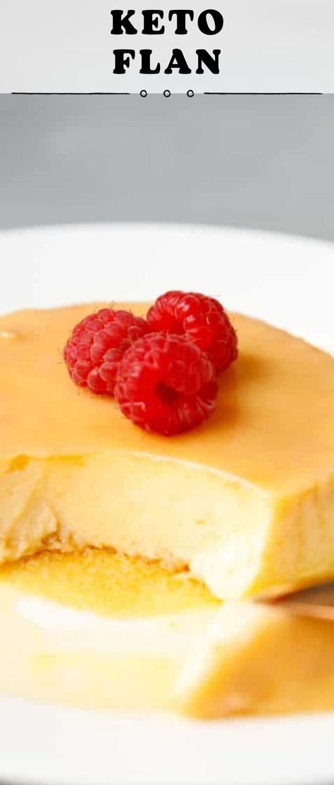 Keto Flan, Recipe Low Carb, Flan Recipe, Low Carb Dessert, Carb Diet, Round Top, Low Carb Desserts, Caramel Sauce, Flan