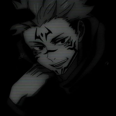 Sukuna Pfp Dark Aesthetic, Anime Dark Pfp, Dark Anime Pfp, Black Avatar, Bleach Funny, Dragon Ball Super Wallpapers, Love Animation Wallpaper, Dark Anime Guys, Anime Cover Photo