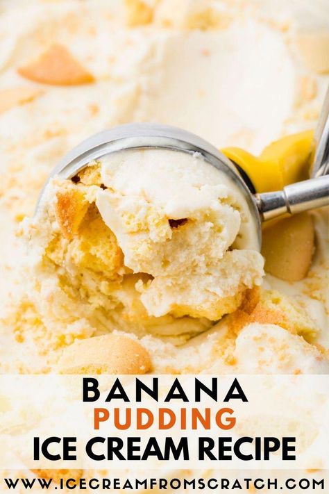 Pudding Ice Cream Recipe, Gluten Free Vanilla Wafers, Kitchen Aid Ice Cream Recipes, Banana Milkshake Recipe, Vanilla Wafer Cookies, Banana Pudding Ice Cream, Homemade Ice Cream Recipes Machine, Kitchen Aid Ice Cream, Dessert Banana