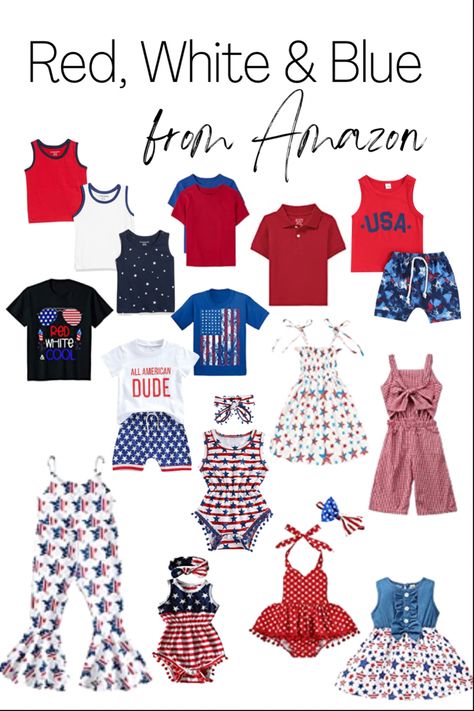 red white and blue outfits / red white and blue outfits for women / Memorial Day outfits / Memorial Day outfit women / Memorial Day outfit women casual / summer outfits kids / summer outfits women / Memorial Day outfit kids / Memorial Day outfit women summer / July 4th outfits / July 4th outfits women / July 4th outfits women summer / July 4th outfits women casual July 4th Outfits Women, Blue Outfits For Women, July 4th Outfits, Kids Summer Outfits, Red White And Blue Outfits, White And Blue Outfits, Memorial Day Outfits, Outfit Women Casual, 4th Outfits