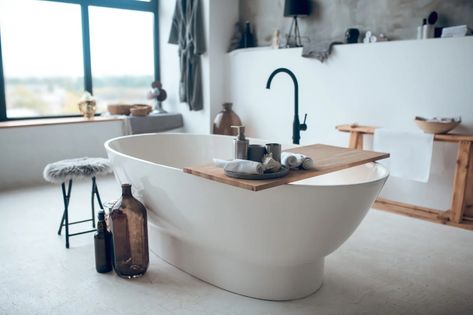 8 Types of Bathtubs: How to Choose the Right One | Family Handyman Types Of Bathtubs, Cozy Cottage Kitchen, Deep Tub, Air Bathtub, Drop In Bathtub, Walk In Bathtub, Cast Iron Tub, Waterfall Shower, Acrylic Tub