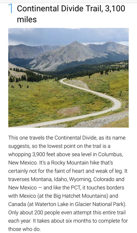 Continental Divide Trail, Hike Trail, Mexico Border, Continental Divide, Ultralight Backpacking, Thru Hiking, Beautiful Scenery Nature, Camping And Hiking, Beautiful Scenery