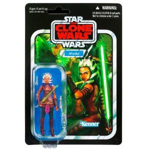 Clone Wars Ahsoka, Star Wars Vintage, Classic Characters, Star Wars Ahsoka, Star Wars Black Series, Star Wars Figures, Star Wars Action Figures, Ahsoka Tano, Vintage Card