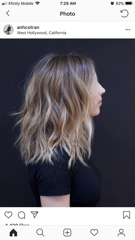 Blonde Midi Hair, 2019 Vibes, Midi Hair, Blonde Bob Haircut, Long Bobs, Anh Co Tran, Blonde Lob, Medium Hair Styles For Women, Blonde Bob Hairstyles