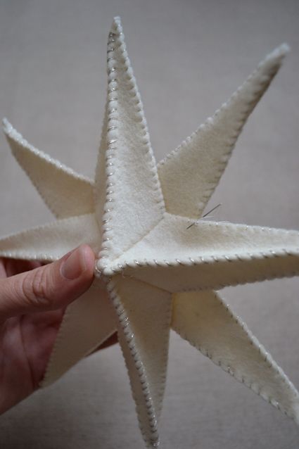 Tree Topper Ideas, Diy Tree Topper, Felt Star, Christmas Tree Star Topper, Diy Christmas Tree Topper, Toppers Diy, Christmas Topper, Felt Tree, Christmas Tree Star