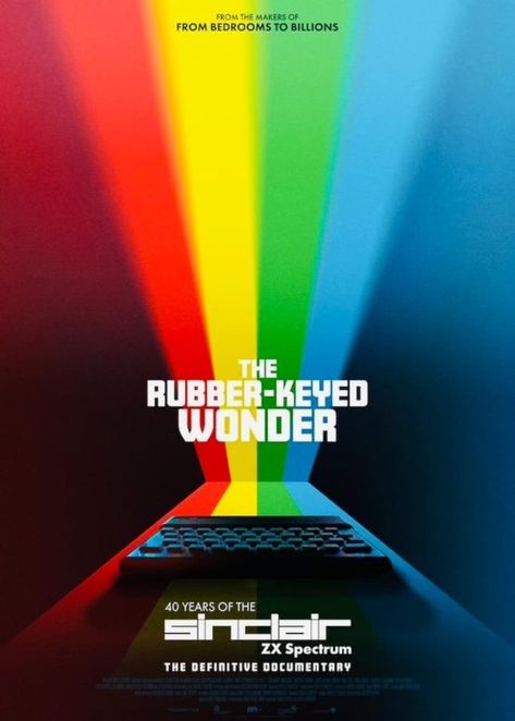 The Rubber-Keyed Wonder – The Story of the Sinclair ZX Spectrum gets a trailer and premiere date Western Games, Zx Spectrum, John Lennon And Yoko, City Of God, Site Sign, Elegant Themes, Action Film, Roleplaying Game, Short Film