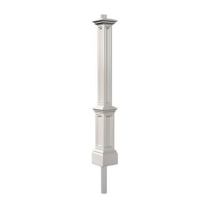 Mayne Signature Lamp Post WH with Mount-5835-W at The Home Depot Outdoor Lamp Posts, Lamp Posts, Lantern Head, Light Post, Lamp Post Lights, Lantern Post, Light Pole, Lampe Decoration, New England Style