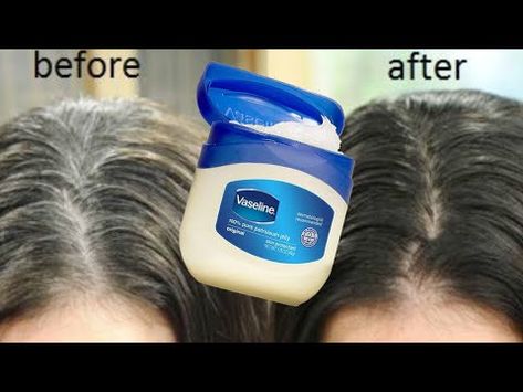 White Hair To Black Permanently in 30 Minutes Naturally | Coffee For Jet Black At Home | 100% Works - YouTube How To Make Hair Black Naturally, Home Remedy For White Hair, White Hair Remedies Natural, White Hair Styling, White Hair To Black Hair Naturally, White Hair Black Tips, White Hair Remedies, Remedies For White Hair, Black Hair At Home