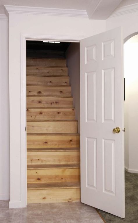 Attic Stairs | Colony Homes Stairs Up And Down Side By Side, Roof Stairs, Loft Conversion Stairs, Attic Conversions, Attic Staircase, Building Stairs, Attic Room, Loft Stairs, Attic Conversion