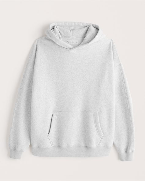 Men's Oversized Essential Popover Hoodie | Men's Tops | Abercrombie.com Shoe Wishlist, American Clothing, Men's Tops, Abercrombie Kids, Oversize Hoodie, Christmas Wishlist, Christmas Shopping, Dream Wardrobe, Christmas List