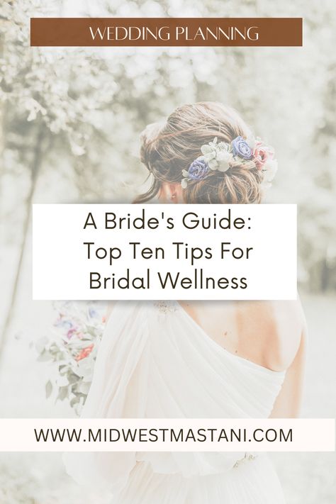 Discover essential bridal wellness tips to ensure a stress-free wedding planning journey. Prioritize self-care, manage wedding planning stress, and nurture your physical and mental well-being to embrace a happy and memorable wedding day! #bridalwellness #weddingplanning #bestweddingplanningtips #weddingplanningtips #bridaladvice #bride #wedding2023 #wedding2024 #bridewellness #toptips Bridal Advice, Day Planning, Wedding Day Tips, Wellness Plan, Memorable Wedding, Bride Guide, Emotional Rollercoaster, My Year, One Year Anniversary