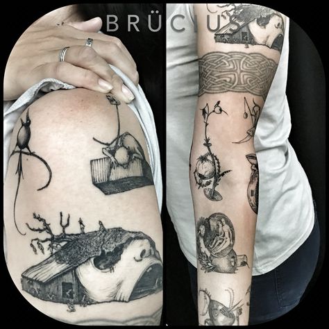 #BRUCIUS #TATTOO #SanFrancisco #bayareatattoo  #sciencetattoo #engravingtattoo #etchingtattoo #sculptoroflines #dotwork #blackworkartist #blackwork #ink #penandink #linespecialist #greatclient #HieronymusBosch Bosch Tattoo, Science Tattoo, Etching Tattoo, Engraving Tattoo, Art Major, Hieronymus Bosch, Under My Skin, Body Is A Temple, Tattoo Flash Art