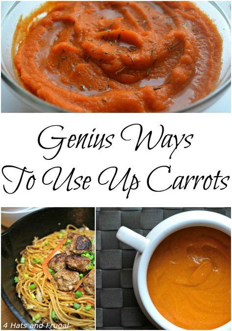 Carrots are an affordable and delicious addition to a grocery list. Here are genius ways to use up carrots, to get the full advantage of this cool veggie! #food #groceries #carrotrecipes #recipeseasy Sliced Canned Carrot Recipes, What To Make With Carrots And Celery, What To Do With A Lot Of Carrots, Ways To Use Up Carrots, Ways To Use Carrots, Uses For Carrots, Unique Carrot Recipes, What To Do With Lots Of Carrots, Ways To Eat Carrots